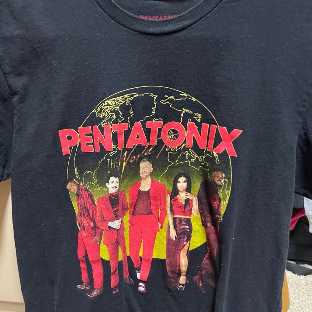 Pentatonix World Tour Black T-Shirt